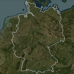 Bild zeigt Satellitenbild als Mosaik Bild zeigt Satellitenbild als Mosaik