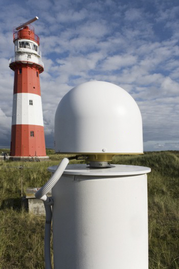 Bild zeigt die GREF-Station Borkum Bild zeigt die GREF-Station Borkum