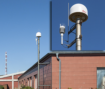 Bild zeigt die GREF-Station Helgoland Bild zeigt die GREF-Station Helgoland