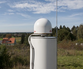 Bild zeigt die GREF-Station Lindenberg Bild zeigt die GREF-Station Lindenberg